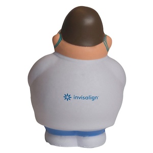 Squishy Stressball Branded Customized Memory Foam Stress <b>Ball</b> Dentist Bert - Product Image 2