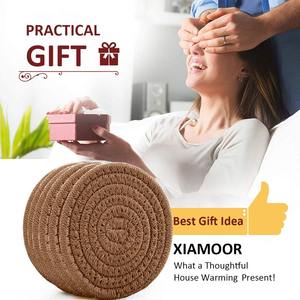 Absorbent <b>Drink</b> <b>Coasters</b> Handmade Braided <b>Drink</b> <b>Coasters</b> 6 Pack Super Absorbent Heat-Resistant <b>Coasters</b> for <b>Drinks</b> - Product Image 4