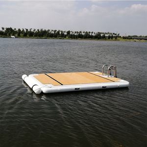 Plateforme de quai flottant sur mer de conception nouvelle, gonflable, pour jet-ski, ponton en PVC, capacité de 100 à 500 kg, style resort - Product Image 5