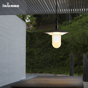 Đèn Chùm Treo Ngoài Trời Hiện Đại Savia Nhôm E27 40W Đèn Treo Trần Chống Thấm Nước Cho Hành Lang Ban Công - Product Image 1