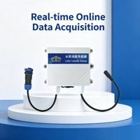 Kit de bouée flottante solaire sans fil LoRaWAN, capteur de turbidité en ligne pour la surveillance de l'eau en aquaculture et l'élevage de poissons en étang