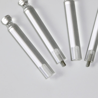 Supports de lunettes amovibles en acrylique à visser, supports en lucite pour lunettes optiques