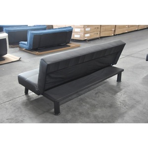 <span class=keywords><strong>Canapé</strong></span>-lit convertible de style moderne, simple, en cuir PU, pliable, meubles de salon pour s'asseoir et dormir, usage domestique - Product Image 3