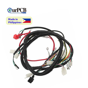 ชุดสายไฟฟ้ารถยนต์แบบกำหนดเอง แกนทองแดง หุ้ม PVC/PTFE พร้อมสายอะแดปเตอร์แบบแยกส่วนชนิดลูกฟูก สำหรับงานอุตสาหกรรม - Product Image 1