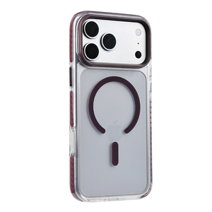 Étui de téléphone magnétique robuste antichoc transparent en PC+TPU+TPE pour <span class=keywords><strong>iPhone</strong></span> 18 17 16 15 <span class=keywords><strong>14</strong></span> 13 12 <span class=keywords><strong>Pro</strong></span> <span class=keywords><strong>Max</strong></span> - Product Image 2