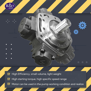 Moteur hydraulique à injection horizontale NHM11-900, moteur hydraulique à pistons radiaux, compatible avec Dan-foss - Product Image 1