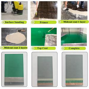 Tipi Disponibili di Vernice Epossidica Liquida per Pavimenti Interni o Rivestimento Epossidico per Pavimenti in Cemento con Vernice in Resina Epossidica - Product Image 3