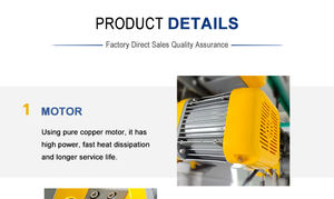 Maxloadc & H Polipasto de cadena eléctrico Carga 2 toneladas Polipasto de cadena de velocidad única Polipasto eléctrico motorizado de alta calidad 2000KG - Product Image 6