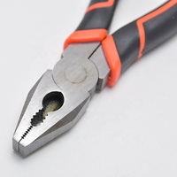 Pince à long nez ergonomique de qualité industrielle, combinaison professionnelle, outils en acier, pince avec fil de sécurité, pour le design