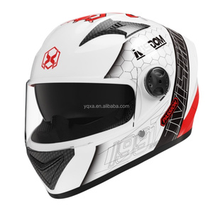Nuovi caschi da moto Full Face PP con doppia visiera per gli uomini protezione contro gli urti adulti scatola di dimensioni libere per tutte le stagioni - Product Image 2