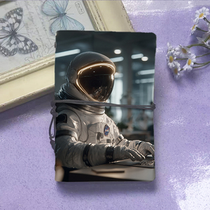 A6 Cuaderno hermoso hecho a mano Esencial para estudiantes universitarios de literatura inglesa Ideal para notas de crítica <span class=keywords><strong>literaria</strong></span> y Auth - Product Image 2