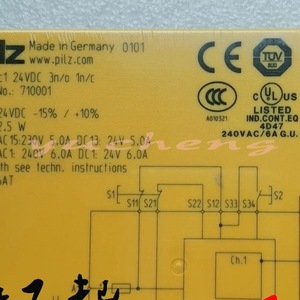 Pilz Safety <b>Relay</b> C1 C2 710001 710002 710900 Made In Germany Original - Product Image 1