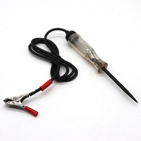 Outil d'éclairage à LED Sonde de circuit 12V 6V DC Testeur de continuité de tension Outils de diagnostic automobile Testeurs électriques