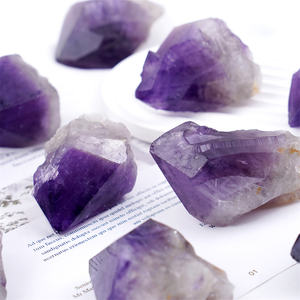 Großhandels preis Heils tein Kristall poliert Schöne Amethyst Zauberstab für Dekoration Geschenk - Product Image 1
