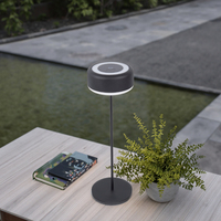 Lampe de table LED moderne Zafferano, barre lumineuse créative, veilleuse d'ambiance portable, rechargeable, à commande tactile, intensité réglable, flexible