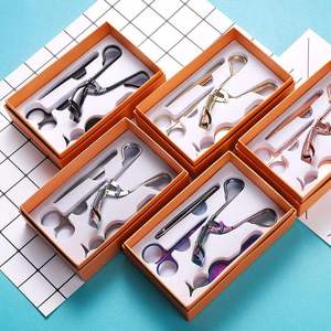 Juego de Herramientas para Pestañas de Acero Inoxidable con Logotipo Personalizado, Pinzas para Pestañas, Aplicador, Tijeras para Cejas, Rizador de Pestañas, Kit GZ RTS, Pedido Mixto al por Mayor - Product Image 3