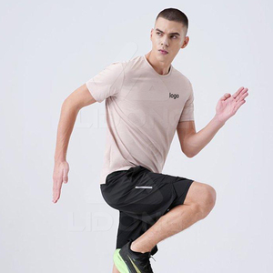 100% Polyester Casual Fitness T-shirt for Running <b>Badminton</b> Breathable Quick Dry Full Size 12 Colors Short Sleeve - Product Image 5