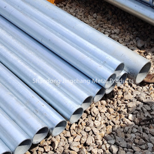 Poteaux de clôture en métal galvanisé rond de tuyau de fer galvanisé en acier de 6 pouces - Product Image 2