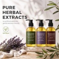Huile de massage corporelle infusée à l'arnica pour soins quotidiens à domicile et application par frottement corporel