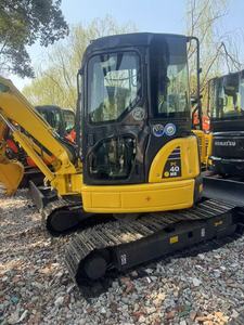รถขุดขนาดเล็ก Komatsu PC40MR มือสอง รุ่นปี 2020 น้ำหนักใช้งาน 4110 กก. ความจุบุ้งกี๋ 0.14 ลบ.ม. ชั่วโมงการใช้งาน 4001-6000 ชั่วโมง - Product Image 1