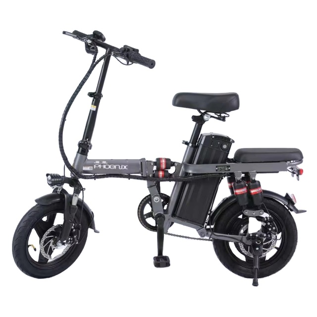 Factory Wholesale Electric Folding Bike with 48V 12Ah Lithium Battery 400W Powerful Brushless Motor