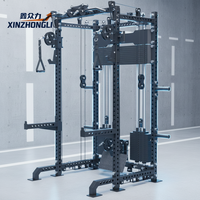 Machine de musculation multifonctionnelle à câbles croisés |   Rack de musculation pour la maison en acier au carbone Q235 de qualité commerciale Xinzhongli pour entraînement complet du corps