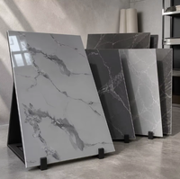 Panneau mural en PVC imitation marbre résistant aux taches et aux UV pour la rénovation des murs intérieurs de la chambre