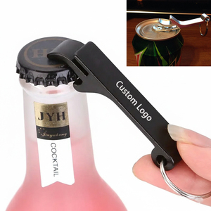 Décapsuleur de bouteille personnalisé en métal, décapsuleur de bar en aluminium, <span class=keywords><strong>porte</strong></span>-clés - Product Image 2