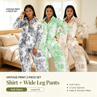 Ensemble de mode pour femmes, robe à manches longues à motif uni avec boutons, pantalon, style décontracté européen et américain, vente chaude pour l'automne