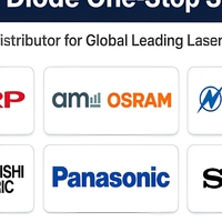 Dioda Laser Biru SHARP GH04C01C2G 450nm 1W TO56 5.6mm Multi Mode LD untuk Proyeksi Laser, Pengukiran, dan Pencahayaan Panggung