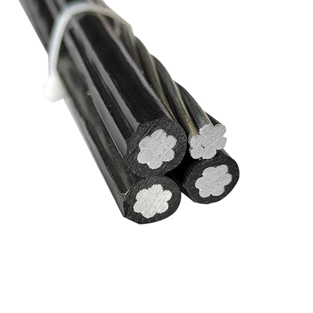 Professional Manufacturer ASTM Standard Overhead Customized Sizes Aluminum Conductor Electrical Power ABC Cable