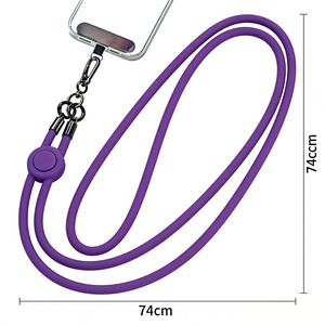 Correa Ajustable de Silicona para Teléfono, Universal, Antipérdida, con Clip para Colgar, Compatible con Todos los Smartphones - Product Image 5