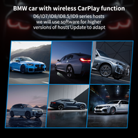 Wooboobox Carplay AI Box Adaptateur Sans Fil Android Auto 13 8g 128g 8 gb Car Play Converter Pour BMW NB F16 F10 F11 F32 F34 F46