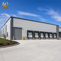 Almacén Logístico de Estructura de Acero Prefabricada, Centro de Distribución, Edificio de Almacenamiento Industrial, Plataforma de Carga