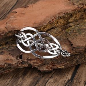 Pasador de Pelo Nórdico Vikingo con Nudo Celta, Pinza de Pelo Antigua, Clip de Pelo Nórdico, Regalo Escandinavo con Diseño de Thor, Odín y Freya - Product Image 6