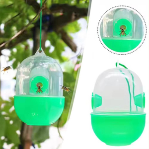Trampa para Avispas Reutilizable, Ecológica, Impermeable, de Plástico para Exteriores, Accesorios para Atrapar Moscas, Equipo de Apicultura, Control de Plagas - Product Image 1