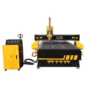 Portique Mobile Cnc Router 1325 Tour Machine à Graver Pour Gunstock Bois Acrylique Aluminium