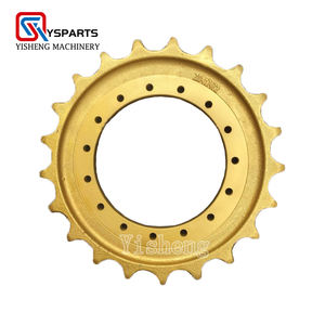 Produsen ekskavator sproket penggerak konveyor jalur karet E315 102-8134 E345B 124-3296 roda gigi sproket konveyor - Product Image 1