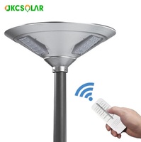 Lampe solaire de jardin tout-en-un UFO Design J20, LED 20W, étanche IP65 pour l'éclairage des parcs et des cours