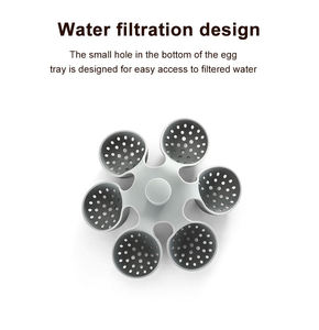 Support à œufs en silicone de haute qualité, résistant aux hautes températures, sûr pour la cuisson, pour la conservation des aliments bouillis, récipient de stockage - Product Image 4