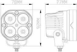 Accessoires d'éclairage automobile <span class=keywords><strong>JC</strong></span> 6V pour véhicules tout-terrain - 120W-400W - Feux de remplacement avec garantie de 6 mois - Product Image 3