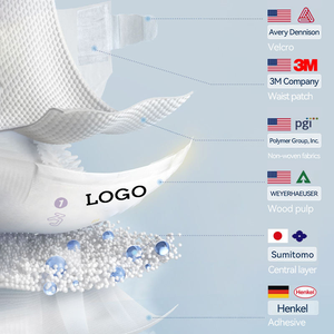 OEM bambù eco-Friendly <span class=keywords><strong>pannolini</strong></span> biodegradabili per bambini a base di piante organiche <span class=keywords><strong>pannolini</strong></span> all'ingrosso prezzo natura amichevole - Product Image 3