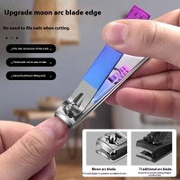 Ensemble d'outils de beauté multifonctionnels en acier inoxydable dégradé pour les ongles Pince à nez de poussin Set de manucure et de pédicure d'usine