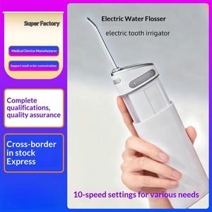 Irrigador <span class=keywords><strong>Bucal</strong></span> Eléctrico Portátil Recargable Inalámbrico, Resistente al <span class=keywords><strong>Agua</strong></span> IPX7, 10 Niveles de Presión, Boquilla de 360°, Tanque Desmontable - Product Image 3