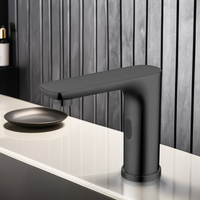 Nouveau robinet intelligent à économie d'énergie avec capteur et noyau en céramique, design contemporain, alimentation externe, pour salle de bain et chambre à coucher