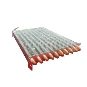 Heat exchanger for refrigeration equipment condenser and evaporator for dryer