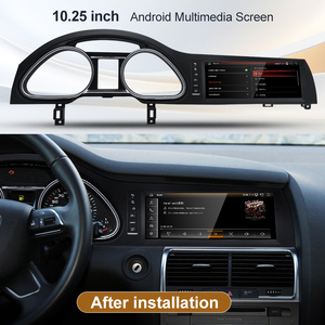 CNSTWEI Nouvel écran multimédia GPS pour voiture Android 14 avec Snapdragon 685, 10,25 pouces, CarPlay sans fil pour Audi Q7 4L 2005-2015 - Product Image 3