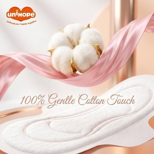Serviettes hygiéniques Unihope extra longues pour la nuit, protection contre les fuites, haute absorption, serviettes pour femmes, marque privée, achat en gros, Émirats arabes unis - Product Image 2