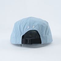 Gorra de campamento de 5 paneles de tela de nailon personalizada con logotipo bordado Deportes al aire libre de moda Pesca en la playa para el verano