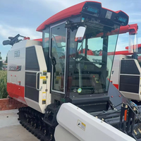 Nouvelle Moissonneuse-batteuse automotrice haute puissance Aihe avec transmission par engrenages, haute productivité pour le blé, le riz, le maïs